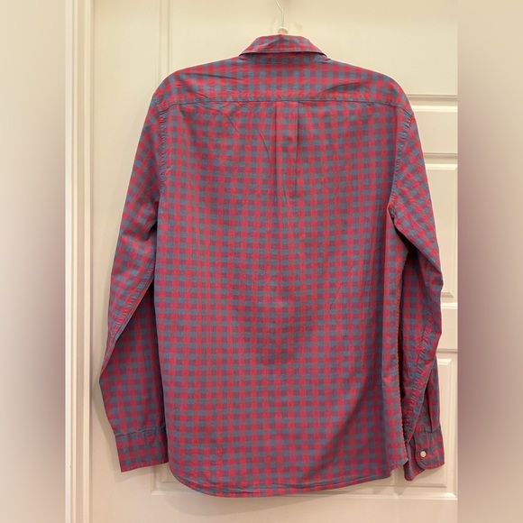 J.Crew men’s button-up shirts, both in size Large Slim! 100% organic cotton&98% - Picture 4 of 11